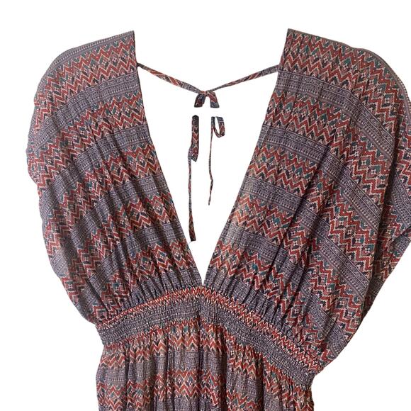 Aryn K Anthropologie Boho Maxi Dress Size Small - Picture 2 of 6